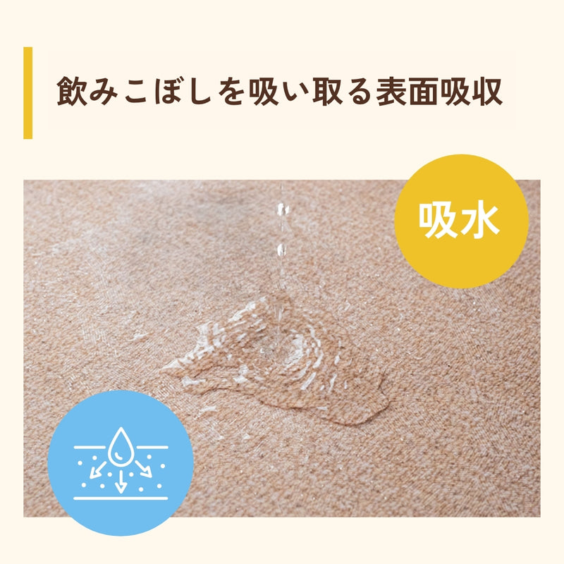 立ち上がりがラクな防滑タイルマット